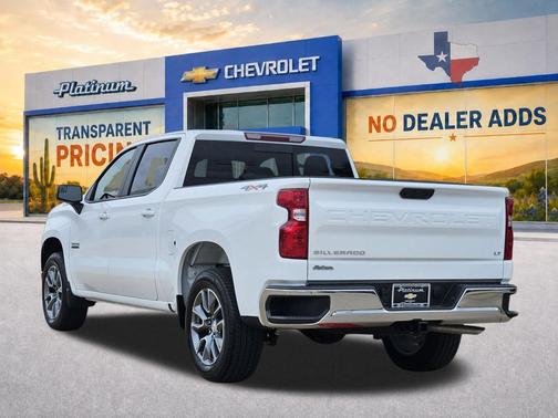 Summit White 2026 Chevrolet Silverado 1500 LT