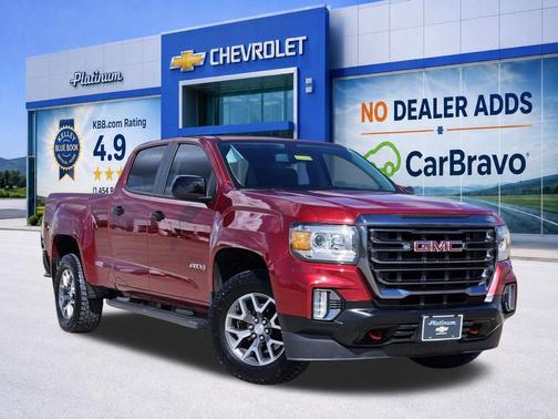 Cayenne Red Tintcoat 2021 GMC Canyon AT4
