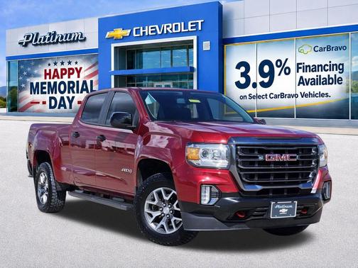 Cayenne Red Tintcoat 2021 GMC Canyon AT4