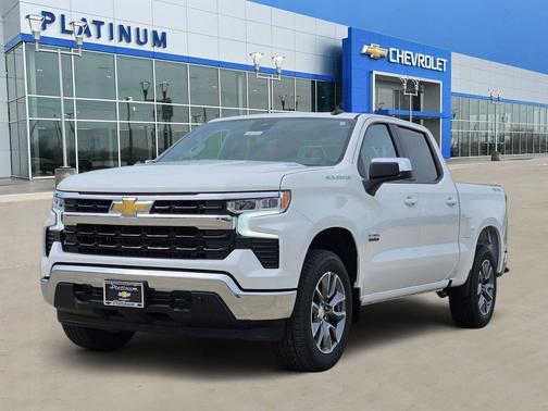 Summit White 2026 Chevrolet Silverado 1500 LT