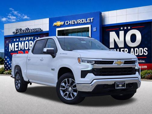 Summit White 2026 Chevrolet Silverado 1500 LT