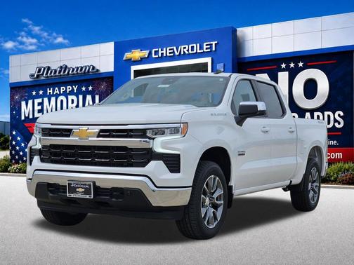 Summit White 2026 Chevrolet Silverado 1500 LT