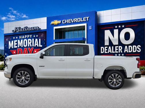 Summit White 2026 Chevrolet Silverado 1500 LT
