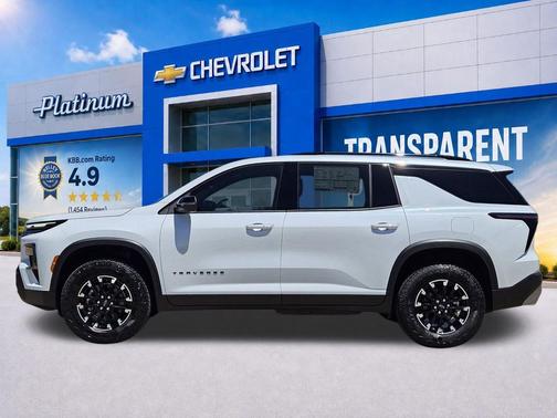 Polar White Tricoat 2026 Chevrolet Traverse AWD Z71
