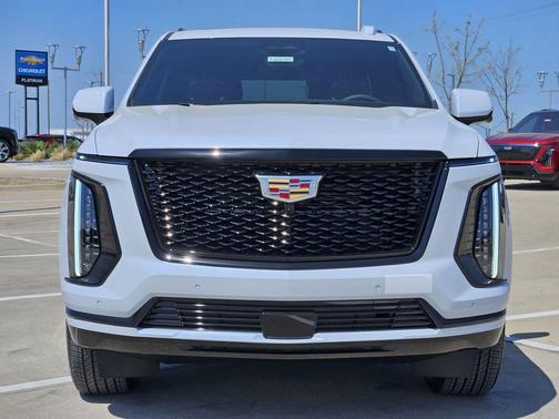 Vibrant White Tricoat 2026 Cadillac Escalade Sport