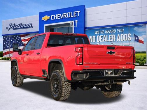 Red Hot 2026 Chevrolet Silverado 2500 Crew Cab, Standard Bed, XR2, 4WD