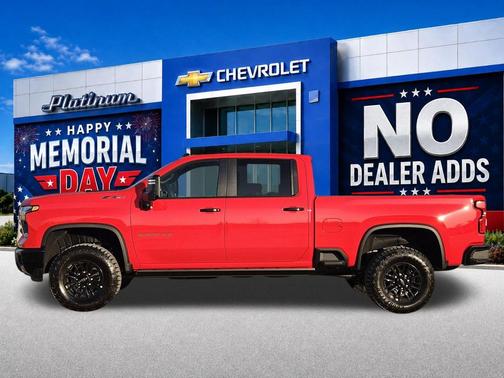 Red Hot 2026 Chevrolet Silverado 2500 Crew Cab, Standard Bed, XR2, 4WD