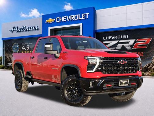 Red Hot 2026 Chevrolet Silverado 2500 Crew Cab, Standard Bed, XR2, 4WD