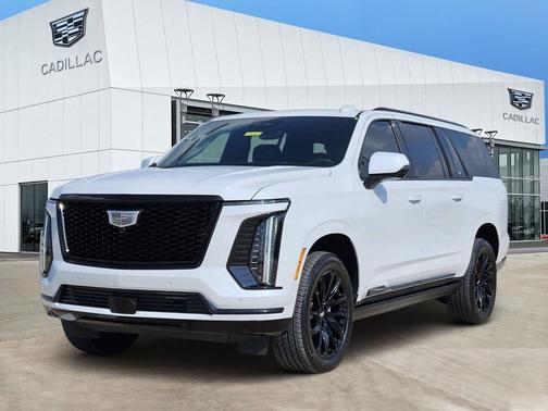 Vibrant White Tricoat 2026 Cadillac Escalade ESV Sport