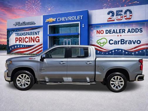 Satin Steel Metallic 2021 Chevrolet Silverado 1500 LTZ