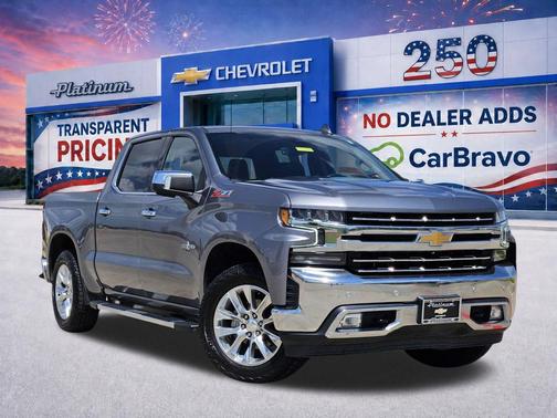Satin Steel Metallic 2021 Chevrolet Silverado 1500 LTZ