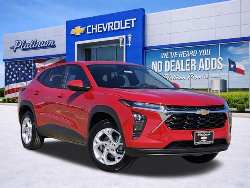 Apex Red 2026 Chevrolet Trax LS