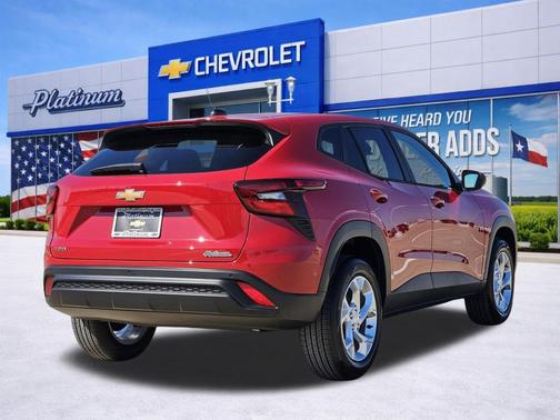 Apex Red 2026 Chevrolet Trax LS