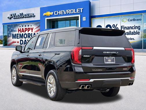 Onyx Black 2025 GMC Yukon XL Denali