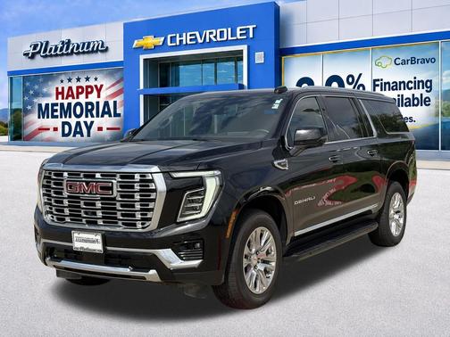 Onyx Black 2025 GMC Yukon XL Denali