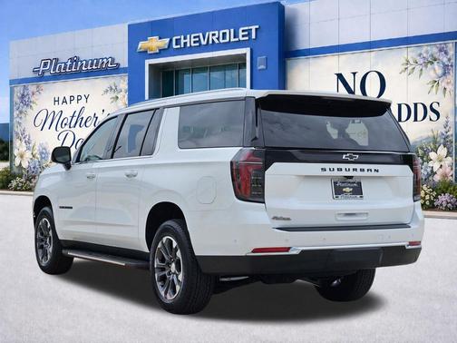 Summit White 2026 Chevrolet Suburban LS