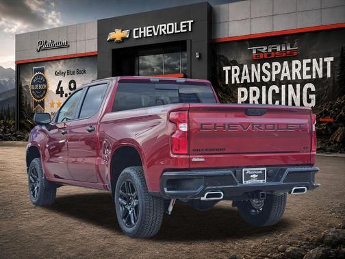 Radiant Red Tintcoat 2026 Chevrolet Silverado 1500 LT Trail Boss