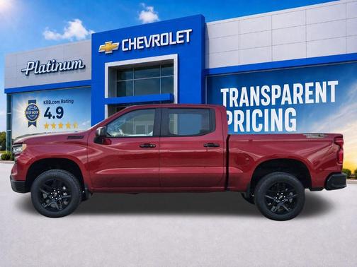 Radiant Red Tintcoat 2026 Chevrolet Silverado 1500 LT Trail Boss