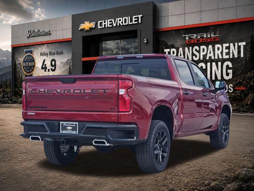 Radiant Red Tintcoat 2026 Chevrolet Silverado 1500 LT Trail Boss