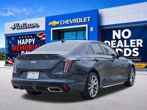 Deep Space Metallic 2025 Cadillac CT4 Sport RWD