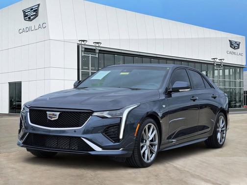 Deep Space Metallic 2025 Cadillac CT4 Sport RWD