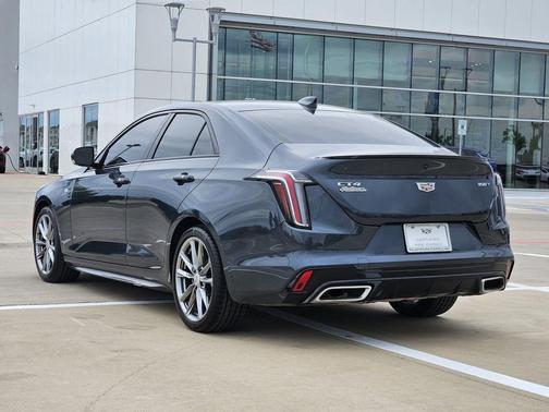 Deep Space Metallic 2025 Cadillac CT4 Sport RWD