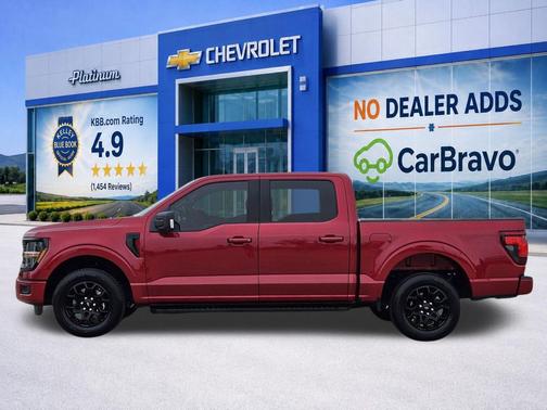 RAPID RED MET TINTED CC 2025 Ford F-150 XLT