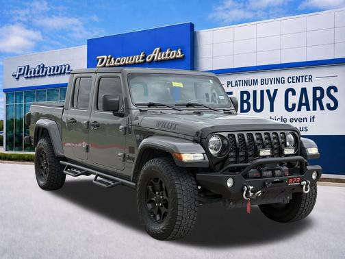 Sting-Gray Clearcoat 2021 Jeep Gladiator Willys 4x4