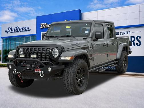 Sting-Gray Clearcoat 2021 Jeep Gladiator Willys 4x4