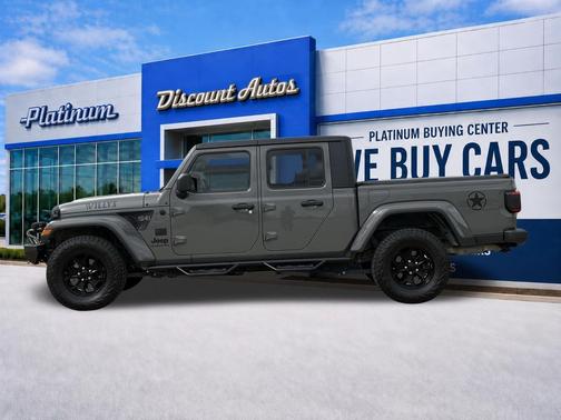 Sting-Gray Clearcoat 2021 Jeep Gladiator Willys 4x4