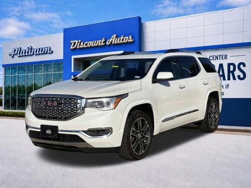 White Frost Tricoat 2019 GMC Acadia Denali