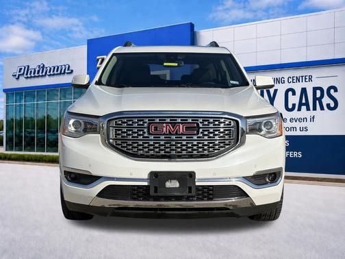 White Frost Tricoat 2019 GMC Acadia Denali