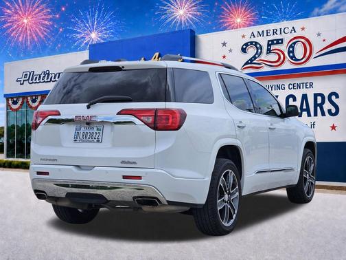 White Frost Tricoat 2019 GMC Acadia Denali