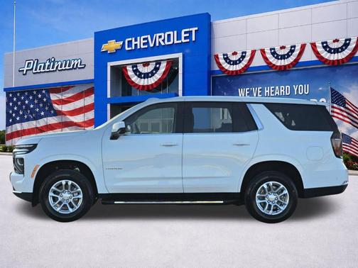 Summit White 2026 Chevrolet Tahoe LS