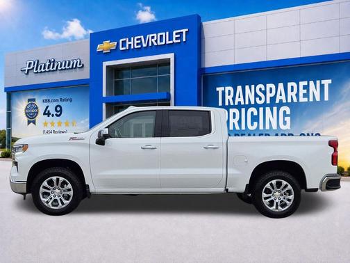 Summit White 2026 Chevrolet Silverado 1500 LTZ