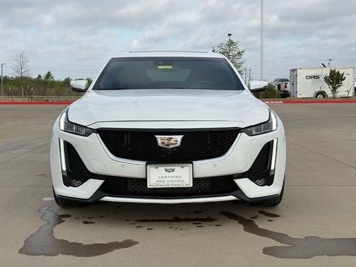 Summit White 2024 Cadillac CT5 Sport