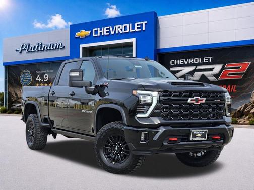 Black 2026 Chevrolet Silverado 2500 Crew Cab, Standard Bed, XR2, 4WD