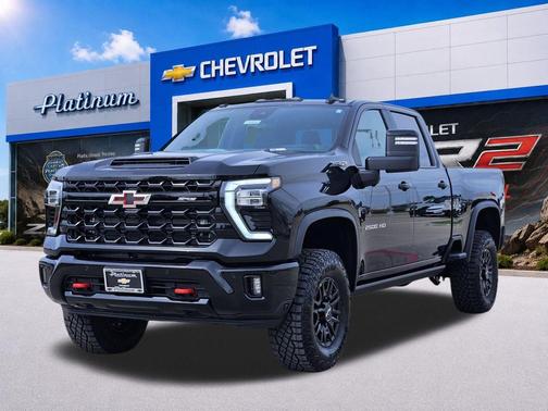 Black 2026 Chevrolet Silverado 2500 Crew Cab, Standard Bed, XR2, 4WD