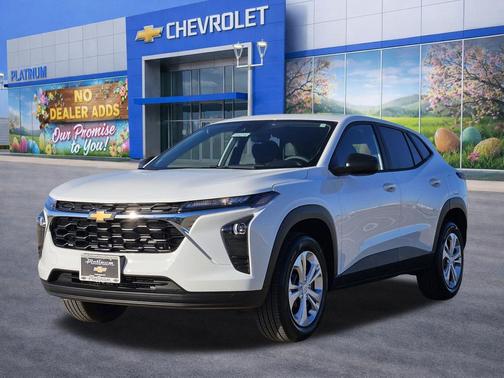 Summit White 2026 Chevrolet Trax LS