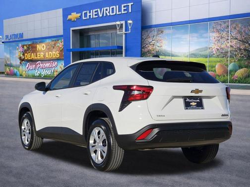 Summit White 2026 Chevrolet Trax LS