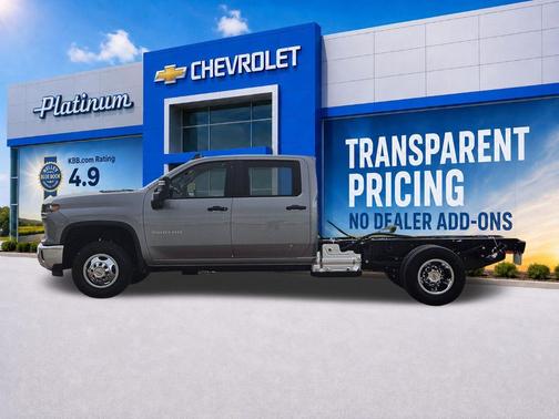 Sterling Gray Metallic 2026 Chevrolet Silverado 3500 WT