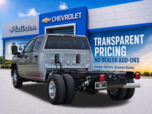 Sterling Gray Metallic 2026 Chevrolet Silverado 3500 WT