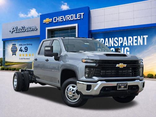 Sterling Gray Metallic 2026 Chevrolet Silverado 3500 WT
