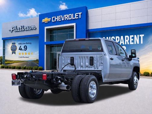 Sterling Gray Metallic 2026 Chevrolet Silverado 3500 WT