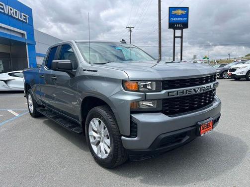 Satin Steel Metallic 2020 Chevrolet Silverado 1500 Custom