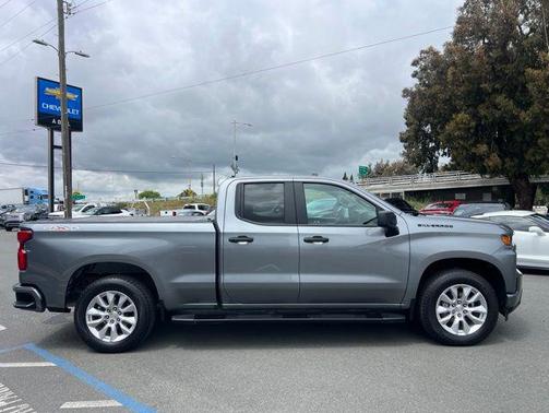 Satin Steel Metallic 2020 Chevrolet Silverado 1500 Custom