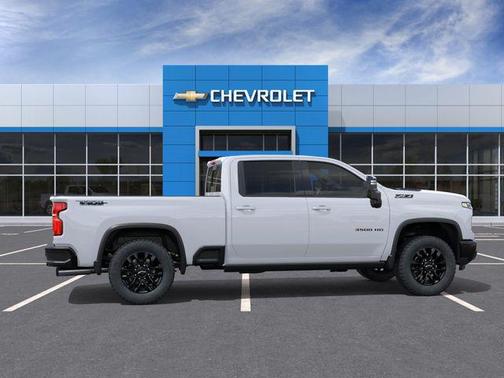 Summit White 2026 Chevrolet Silverado 3500 LTZ