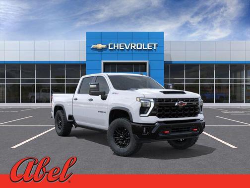 Summit White 2026 Chevrolet Silverado 2500 Crew Cab, Standard Bed, XR2, 4WD