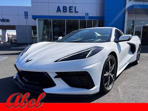Arctic White 2023 Chevrolet Corvette Stingray w/3LT