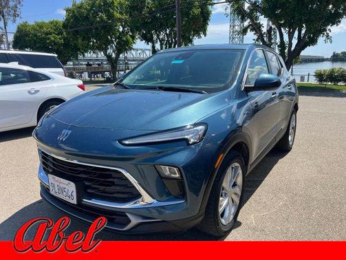 Ocean Blue Metallic 2024 Buick Encore GX Preferred
